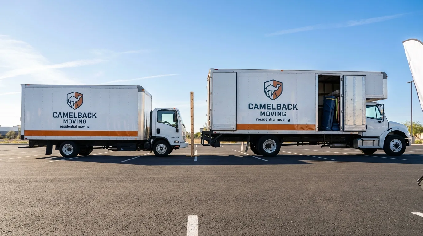 Moving truck size capacity guide in Perth Amboy